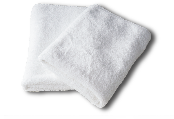 Trapos de limpieza en toalla blanca algodón 100% cortados y listos para utilizar, fabricados por Trapos Los Pozicos