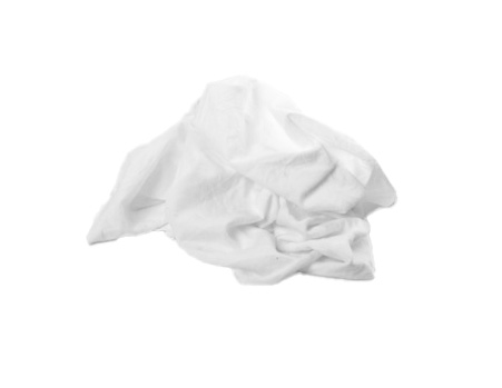 trapos punto nuevo blanco óptico algodón 100% 5 kg. - Imagen 2